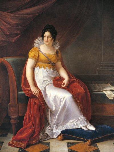 Portræt af Marie Louise, hertuginde af Parma (Wien af Vincenzo Camuccini