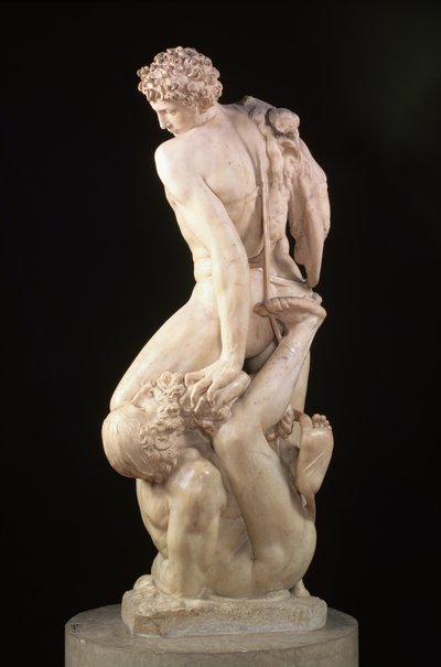 Ære overvindende bedrag, 1561 (marmor) (se også 79838) af Vincenzo Danti