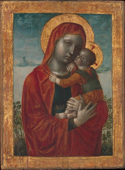 Madonna og barn, ca. 1480. af Vincenzo Foppa