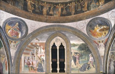 Scener fra Sankt Peter Martyrs lignende, 1466-68 af Vincenzo Foppa