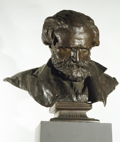 Giuseppe Verdi (bronze) af Vincenzo Gemito