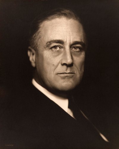 Portræt af Franklin D. Roosevelt af Vincenzo Laviosa af Vincenzo Laviosa