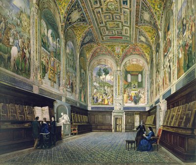 Piccolomini-biblioteket, Siena af Vincenzo Marchi