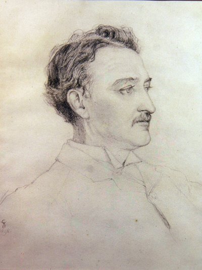 Cecil Rhodes (litho) af Violet Duchess of (after) Rutland