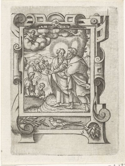 Disciplenes udvandring af Virgilius Solis