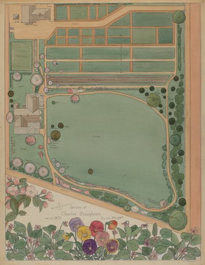 Stoughton Estate, ca. 1936. af Virginia Richards