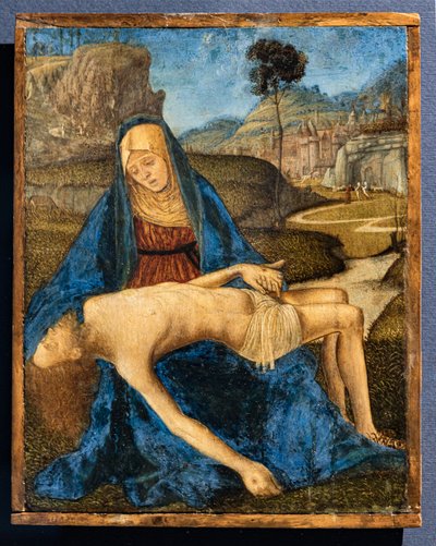 Klagesang, af Vittore Carpaccio, ca. 1485 af Vittore Carpaccio