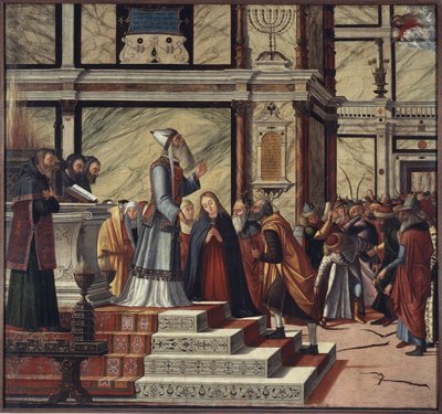 Jomfruens ægteskab af Vittore Carpaccio