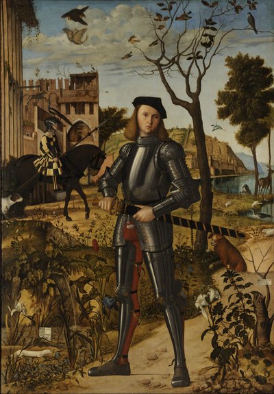 Portræt af en ridder af Vittore Carpaccio