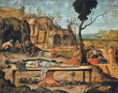 Forberedelsen af Kristi grav af Vittore Carpaccio