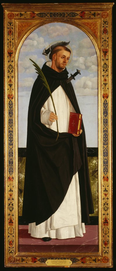Sankt Peter Martyr af Vittore Carpaccio