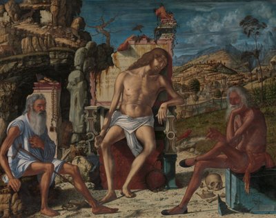 Meditationen over lidenskaben, ca. 1490. af Vittore Carpaccio