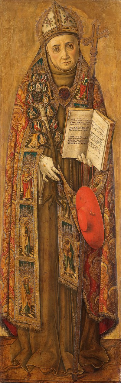 St Bonaventura af Vittore Crivelli