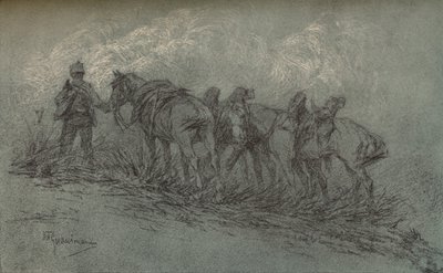 Kridtstudie af Vittorio Guaccimanni, c1900 af Vittorio Guaccimanni