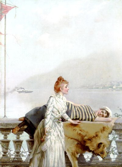 Daydreamers (en af et par) af Vittorio Matteo Corcos