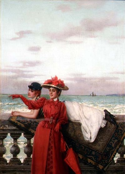 Daydreamers (en af et par) af Vittorio Matteo Corcos