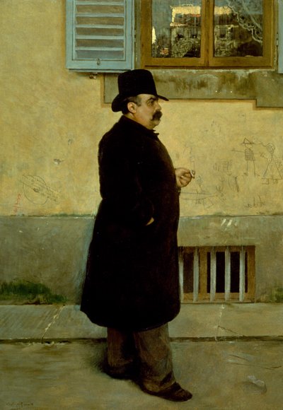 Portræt af Yorick af Vittorio Matteo Corcos (1859-1933), olie på lærred, 200x140 cm af Vittorio Matteo Corcos