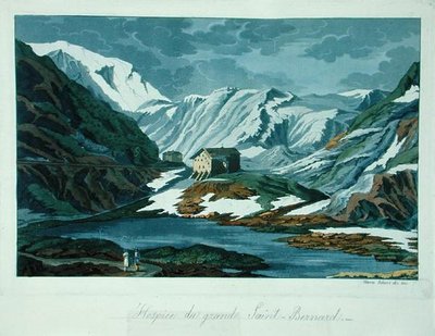 The Grand St. Bernard Hospice i Schweiz, fra 