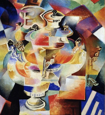 Samovar, 1919 af Daniel Vladimir Baranoff-Rossine