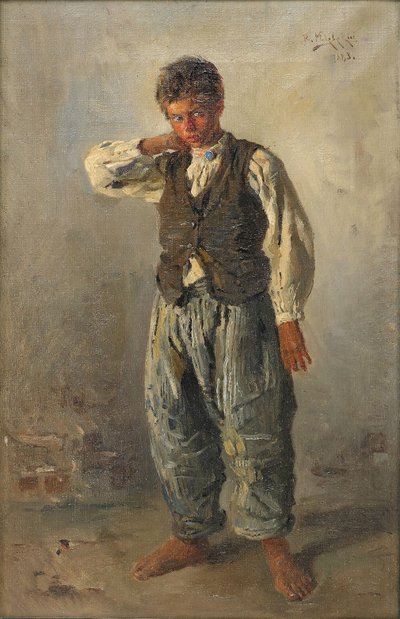 The Young Urchin, 1883 af Vladimir Egorovic Makovsky