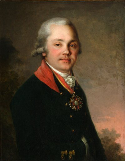 Portræt af Alexander Dmitrievich Arseniev, 1796-1797 af Vladimir Lukich Borovikovsky