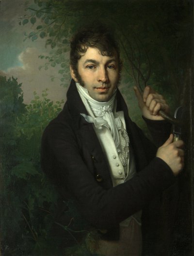 Portræt af Alexander Petrovich Dubovitsky, mellem 1816 og 1820 af Vladimir Lukich Borovikovsky
