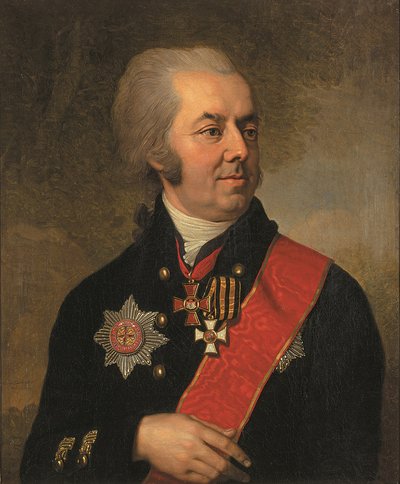Portræt af Ioasaf Arbenev, 1799 af Vladimir Lukich Borovikovsky