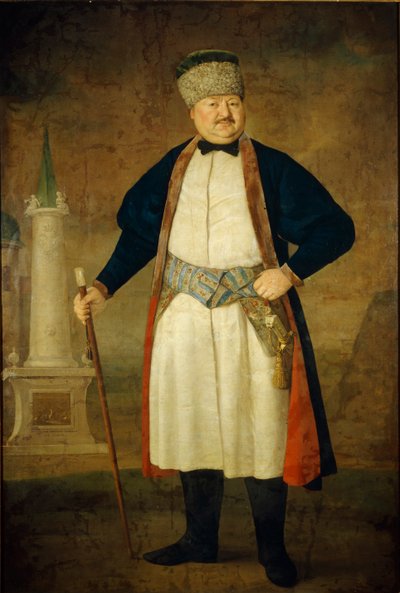 Portræt af Pavel Yakovlevich Rudenko, 1778 af Vladimir Lukich Borovikovsky