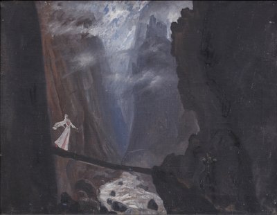 Scenedesign til operaen Béla af A. Alexandrov, 1946 af Vladimir Vladimirovich Dmitriyev