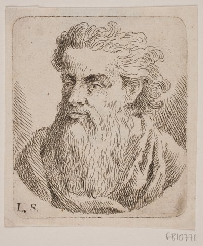 Brystbillede af en Mand af W.A. Müller