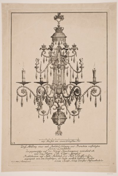 En Lysekrone af W.A. Müller