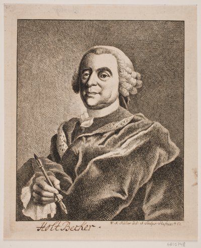 Johan Christopher Holtzbecher af W.A. Müller
