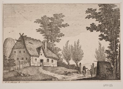 Landskab af W.A. Müller