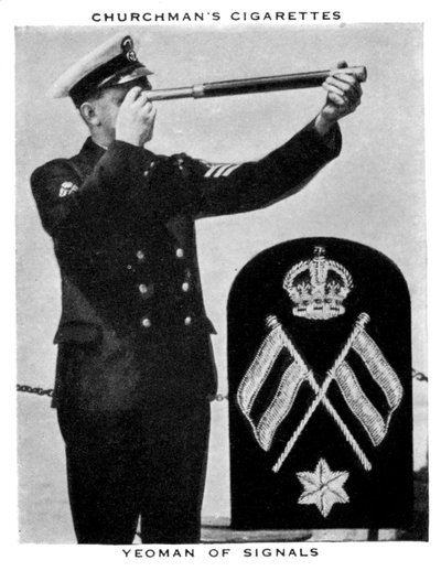 Yeoman of Signals, 1937. af WA and AC Churchman