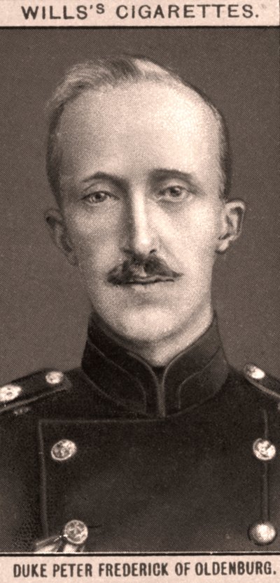 Hertug Peter Frederik af Oldenburg, 1908. af WD and HO Wills