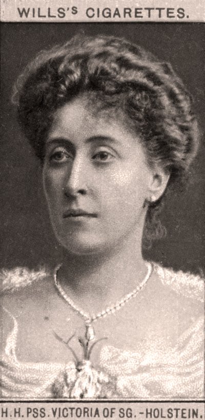 H.H, PSS. Victoria af SG-Holsten, 1908. af WD and HO Wills