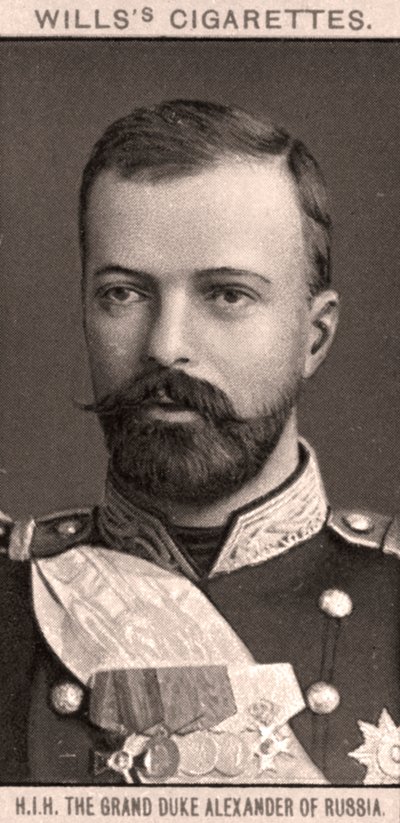 H.I.H Storhertug Alexander af Rusland, 1908. af WD and HO Wills