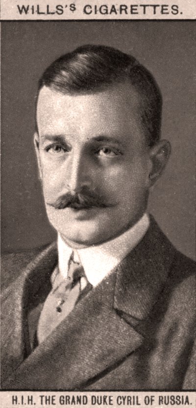 H.I.H Storhertug Cyril af Rusland, 1908. af WD and HO Wills