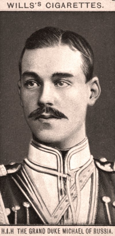 H.I.H Storhertug Michael af Rusland, 1908. af WD and HO Wills