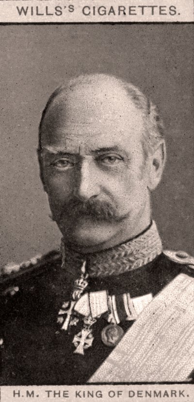 H.M. Kongen af Danmark, 1908. af WD and HO Wills