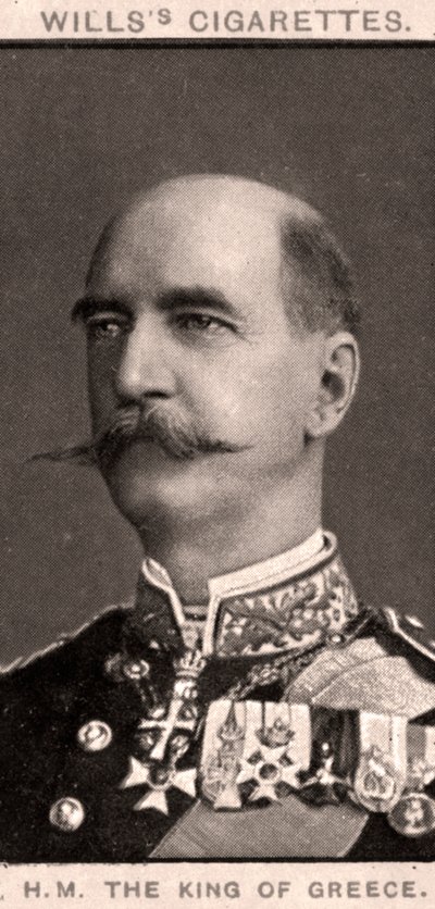H.M. Kongen af Grækenland, 1908. af WD and HO Wills