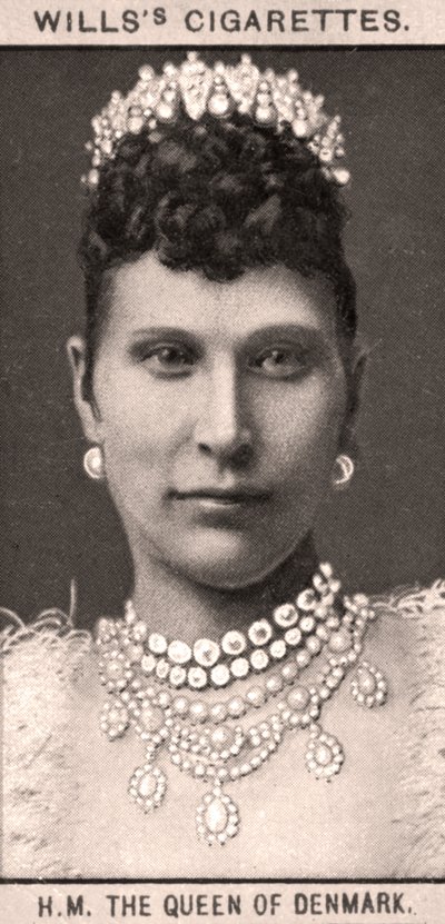 H.M. Dronningen af Danmark, 1908. af WD and HO Wills