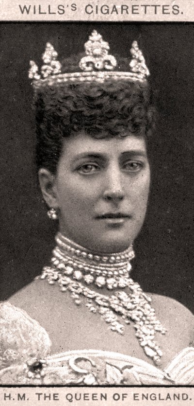 H.M. Dronningen af England, 1908. af WD and HO Wills