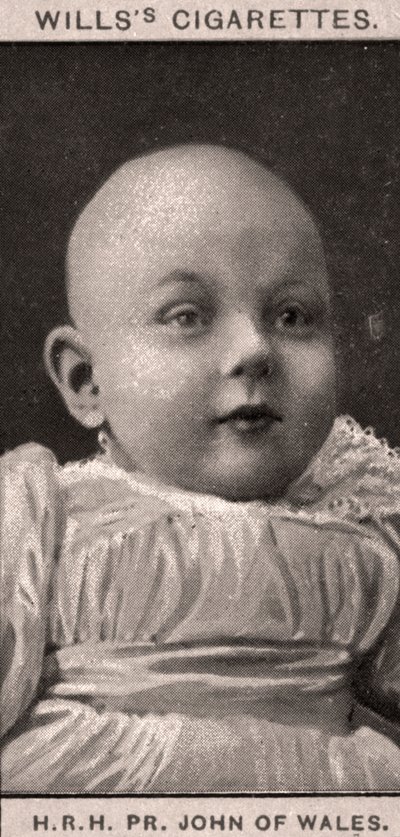 H.R.H, P.R, John of Wales, 1908. af WD and HO Wills