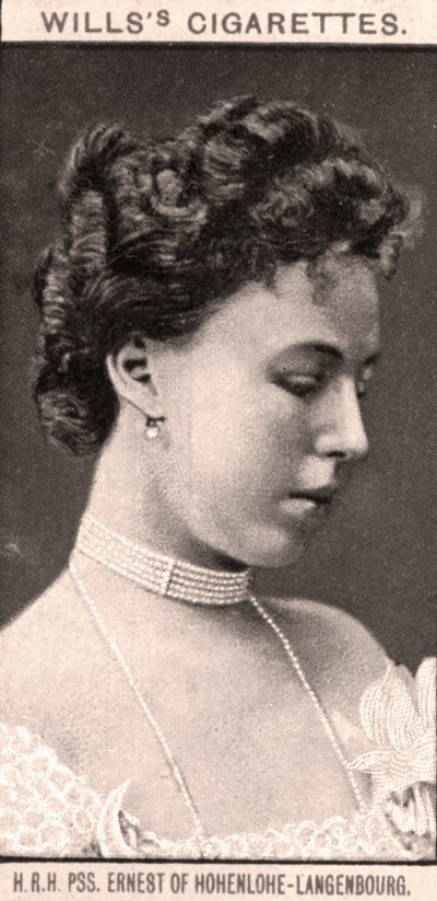 H.R.H, PSS. Ernest af Hohenlohe-Langenbourg, 1908. af WD and HO Wills