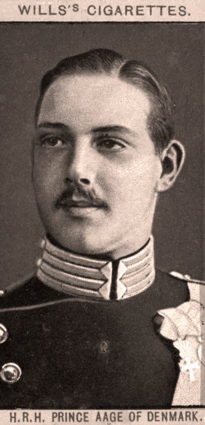 H.R.H Prins Aage af Danmark, 1908. af WD and HO Wills