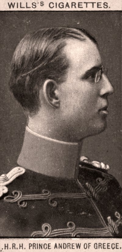 H.R.H Prins Andrew af Grækenland, 1908. af WD and HO Wills