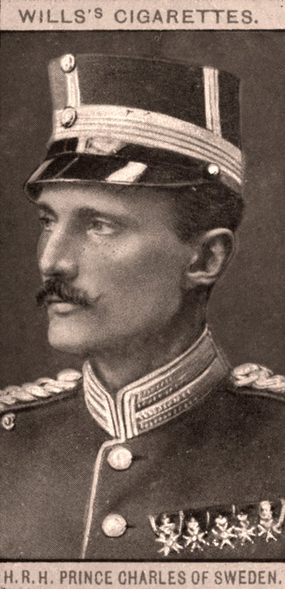 H.R.H Prins Charles af Sverige, 1908. af WD and HO Wills