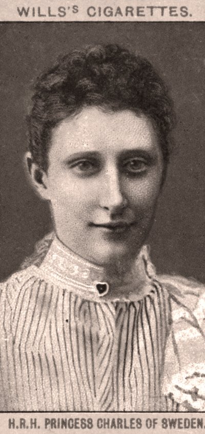 H.R.H Prinsesse Charles af Sverige, 1908. af WD and HO Wills