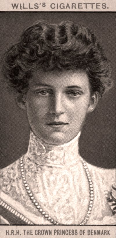 H.R.H Kronprinsesse af Danmark, 1908. af WD and HO Wills